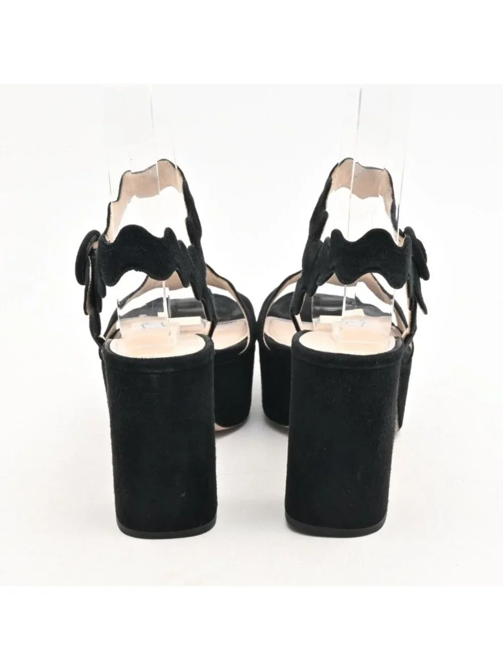Prada Sandals Black Platforms
